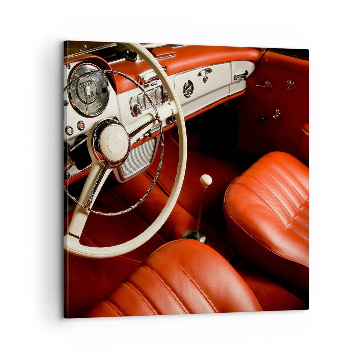Vászonkép - Luxus vintage stílusban - 60x60 cm