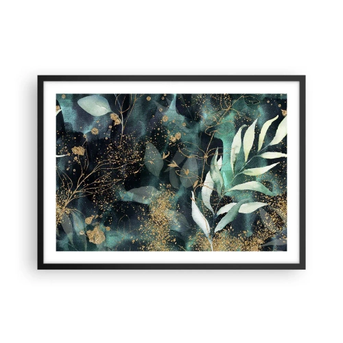 Poszter fehér keretben - Elvarázsolt kert - 70x50 cm