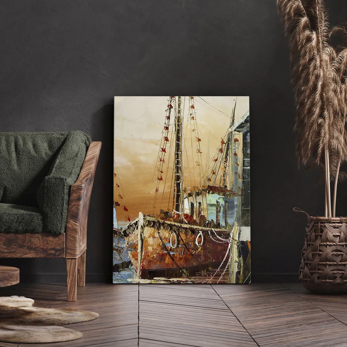 Vászonkép - Nyugodt visszatérés - 45x80 cm
