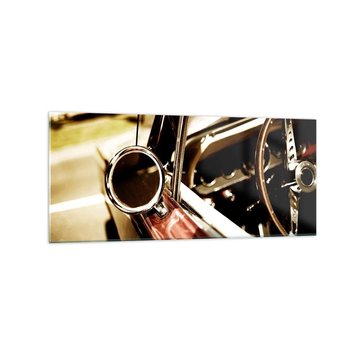 Üveg kép - Autó lélekkel - 120x50 cm