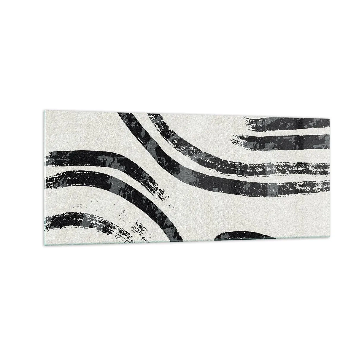 Üveg kép - Félig megállt - 100x40 cm