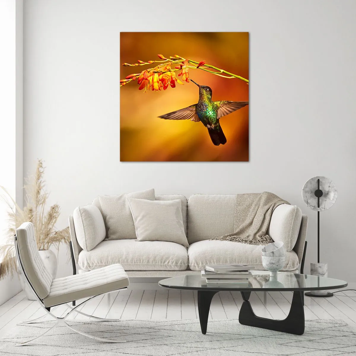 Üveg kép - A fény hírnöke a maják szerint - 70x70 cm