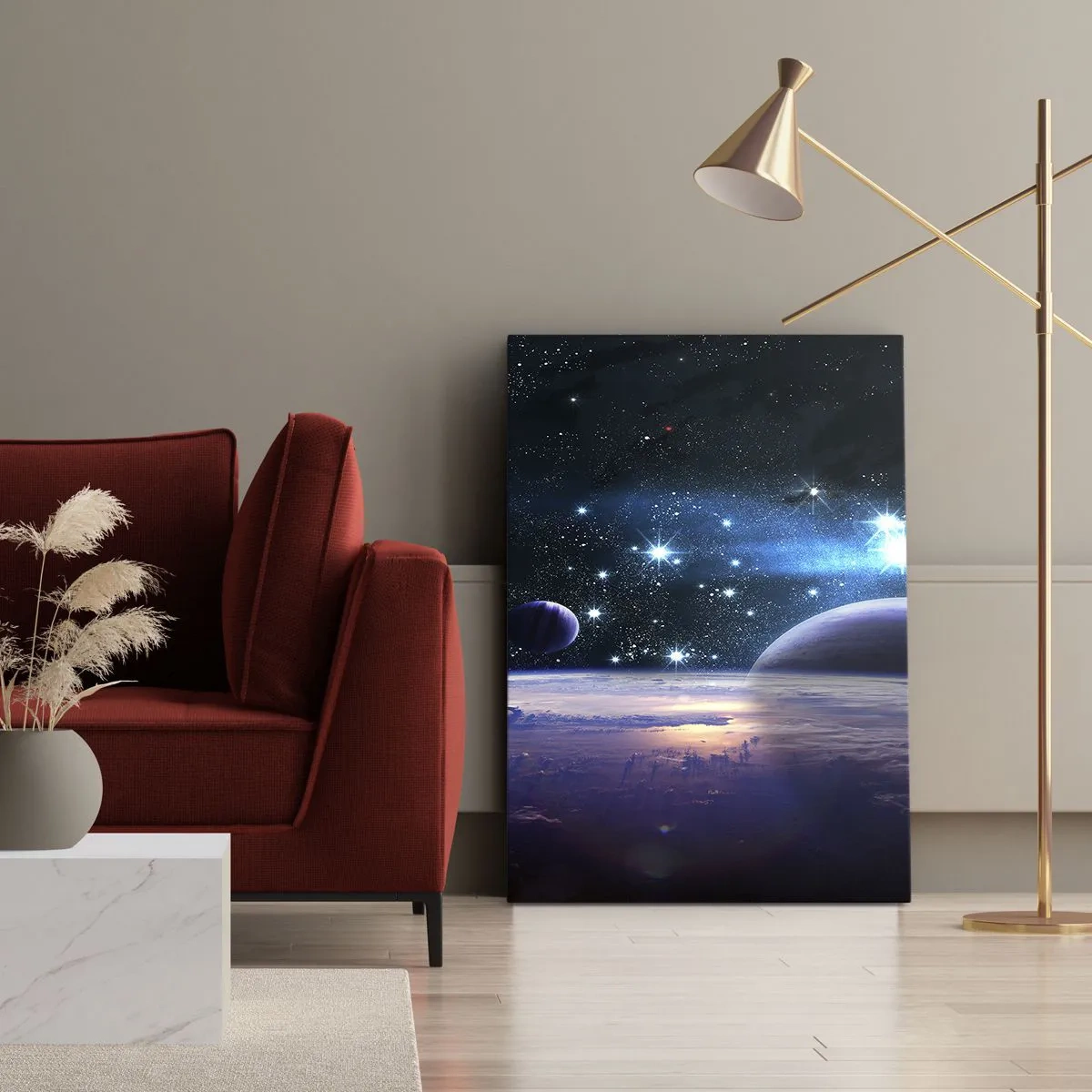 Vászonkép - Még mindig egyedül? - 50x70 cm