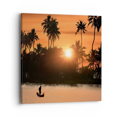 Vászonkép - Itt az ideje a pihenésnek - 40x40 cm