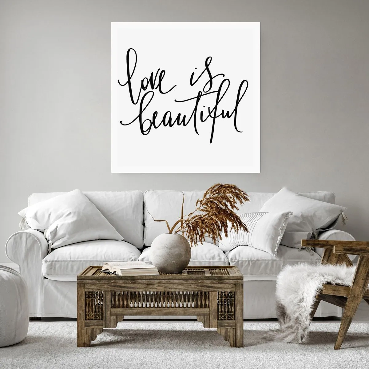 Poszter - Olvass és ismételj - 30x30 cm