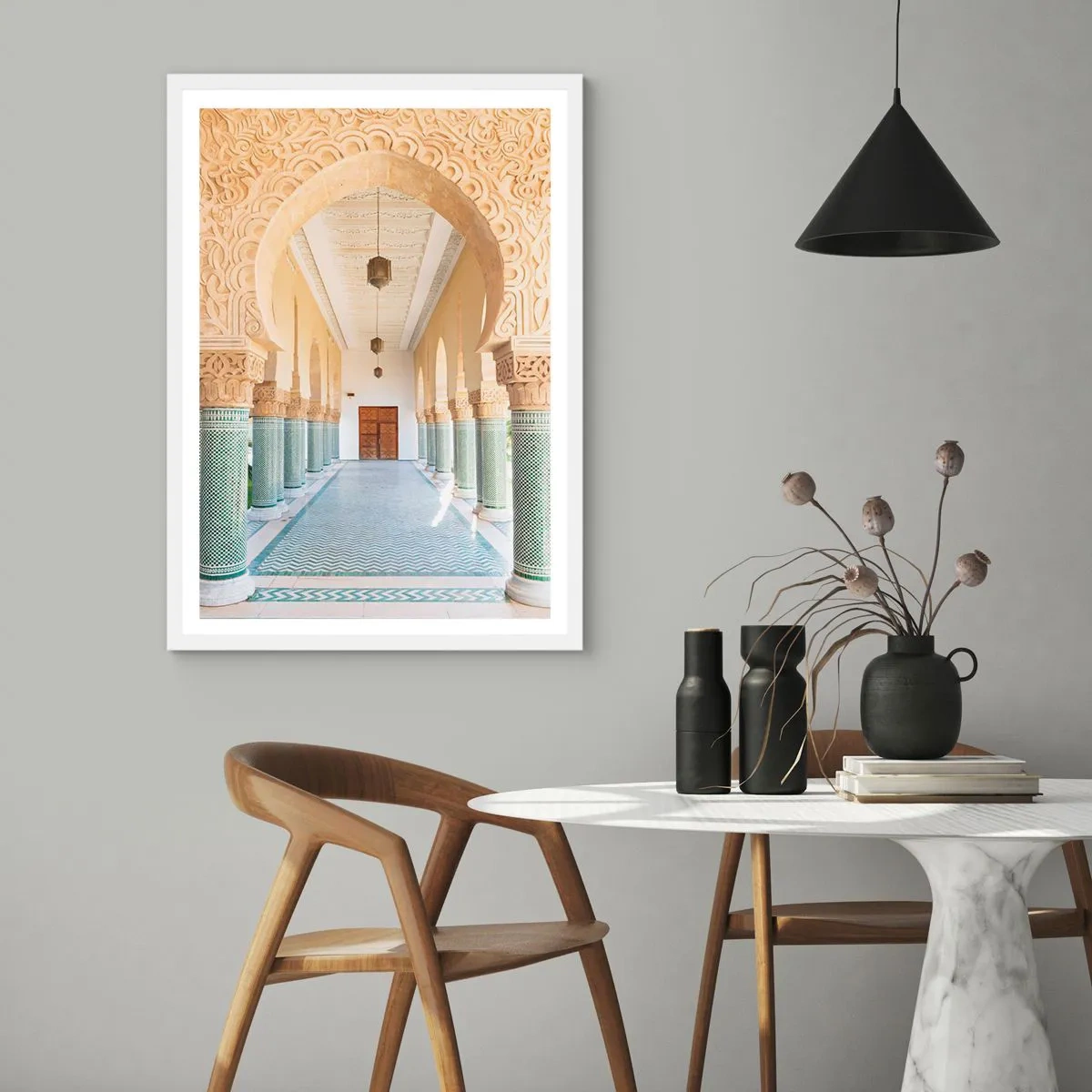 Poszter fekete keretben - Scheherazade meséiből - 70x100 cm