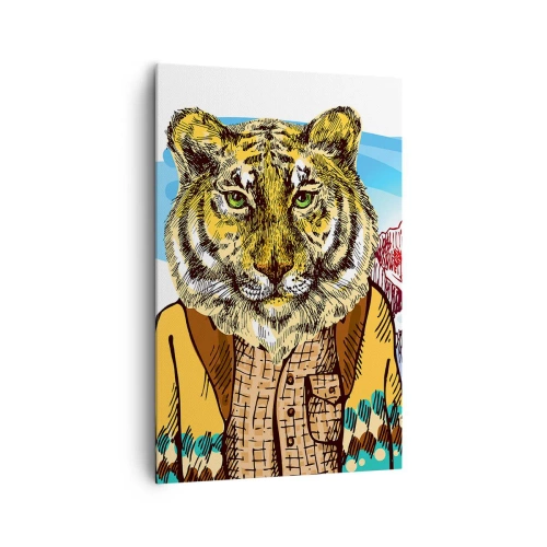 Vászonkép - Nem olyan vad, mint ahogy lerajzolják - 80x120 cm