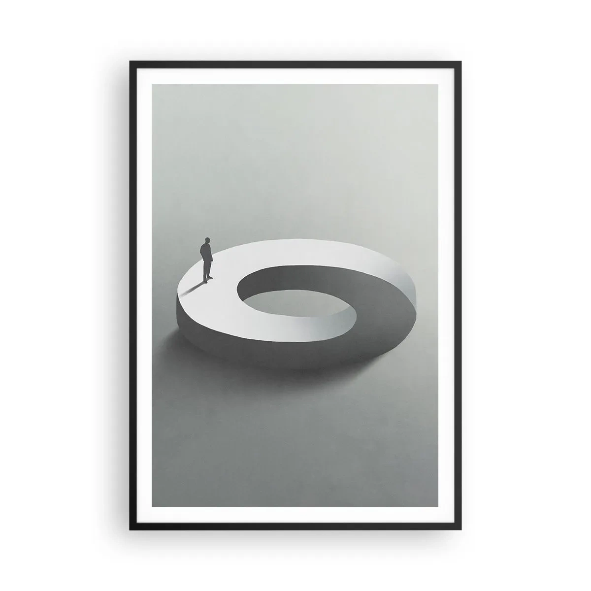 Poszter fehér keretben - És bölcsnek lenni - 70x100 cm