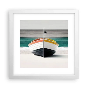 Poszter fekete keretben - A maga helyén - 30x30 cm