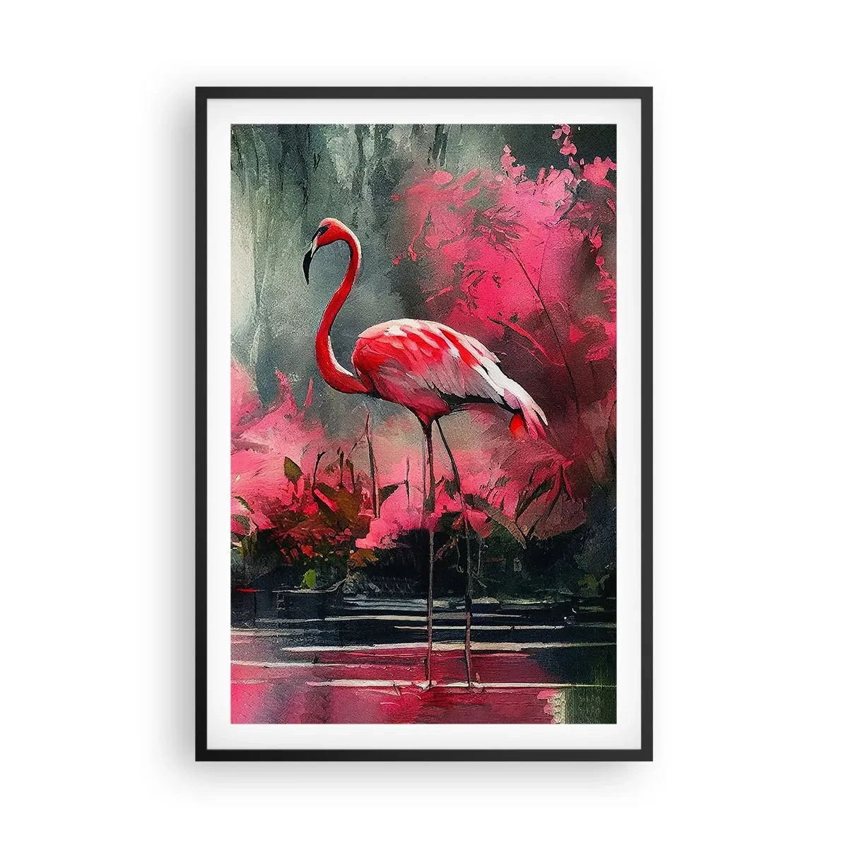 Poszter fehér keretben - Egy lecke a természetes bájról - 61x91 cm