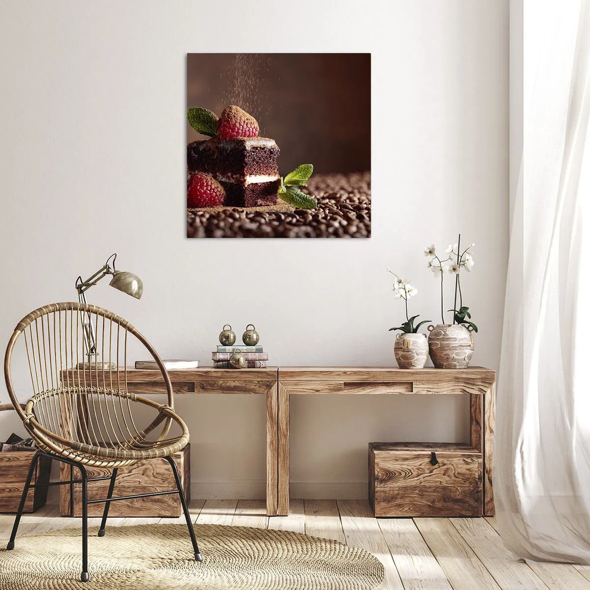 Vászonkép - Az élet édes - 60x60 cm