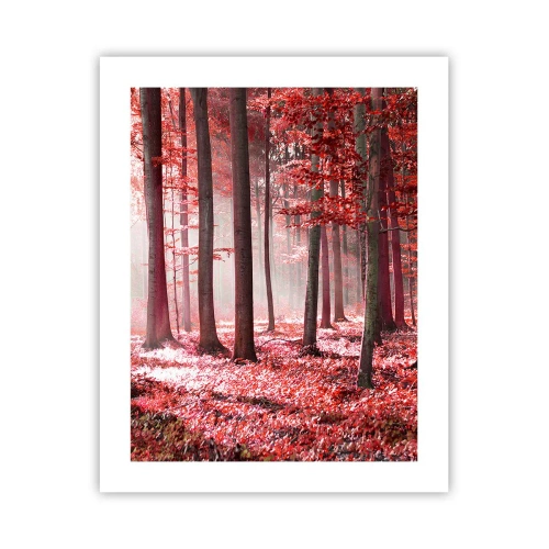 Poszter - A piros különösen szép - 40x50 cm