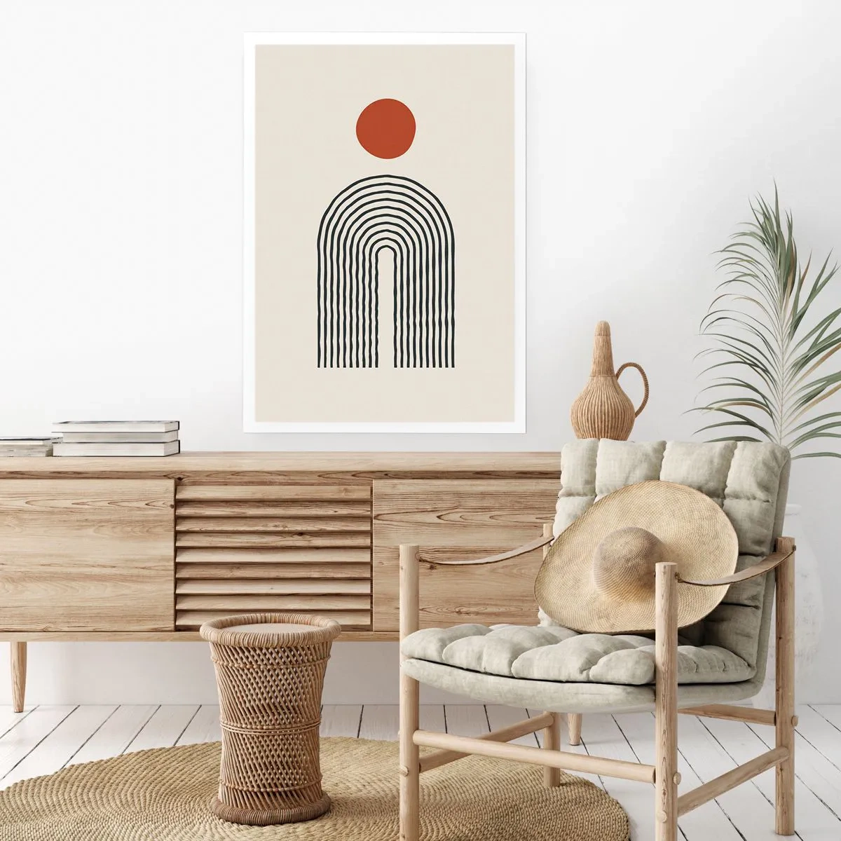 Poszter - Formák és színek vonzalma - 50x70 cm