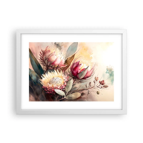 Poszter fekete keretben - Profilból és en face - 40x30 cm