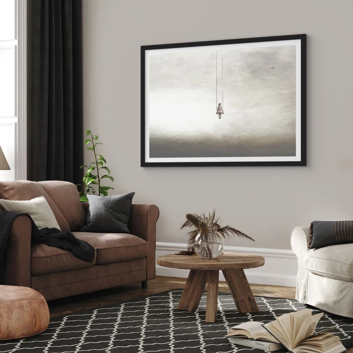 Poszter fehér keretben - A bennünk lévő gyerek - 91x61 cm