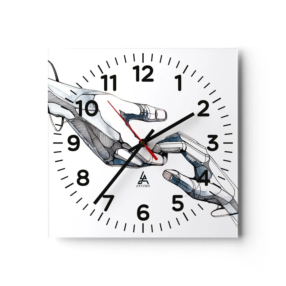 Falióra, Óra - Szép gesztus - 30x30 cm