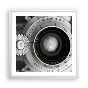 Poszter fekete keretben - Történet Hollywoodról - 50x50 cm