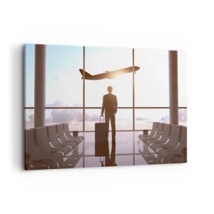 Vászonkép - Van időd, lassíts - 100x70 cm