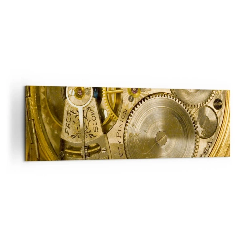 Vászonkép - Haladj a korral - 160x50 cm