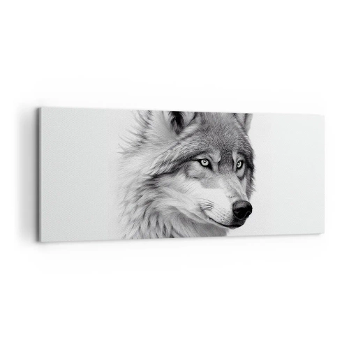 Vászonkép - Alfa - kétségtelenül - 100x40 cm