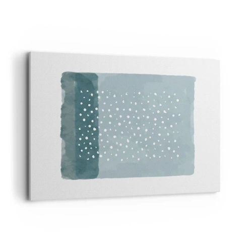 Vászonkép - Kéken nőtt - 120x80 cm