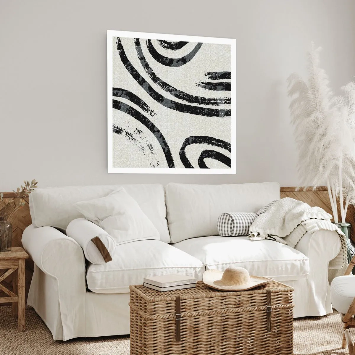 Poszter - Félig megállt - 50x50 cm