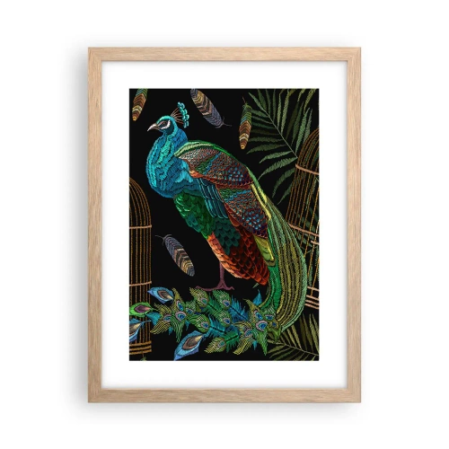 Poszter világos tölgy keretben - Királyi köntösben - 30x40 cm