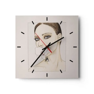 Falióra, Óra - Az elegancia és a szépség szimbóluma - 40x40 cm