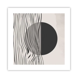 Poszter - A feles kompozíciója - 40x40 cm