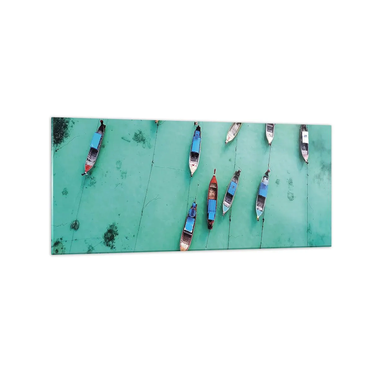 Üveg kép - Örömteli várakozásban - 120x50 cm