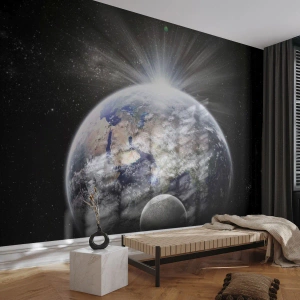 Fotótapéta Premium Sand - Teljes pompájában - Csillagászat, Világegyetem, Galaxy - 300x210 cm