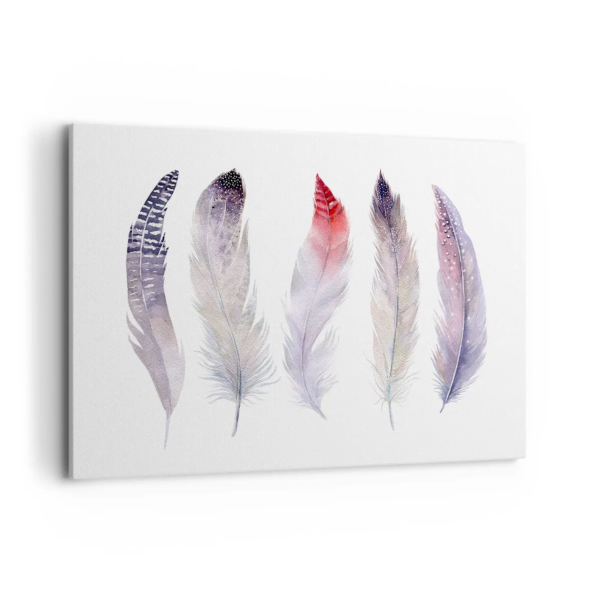 Vászonkép - Gyengéd, mint a sokszínű köd - 120x80 cm