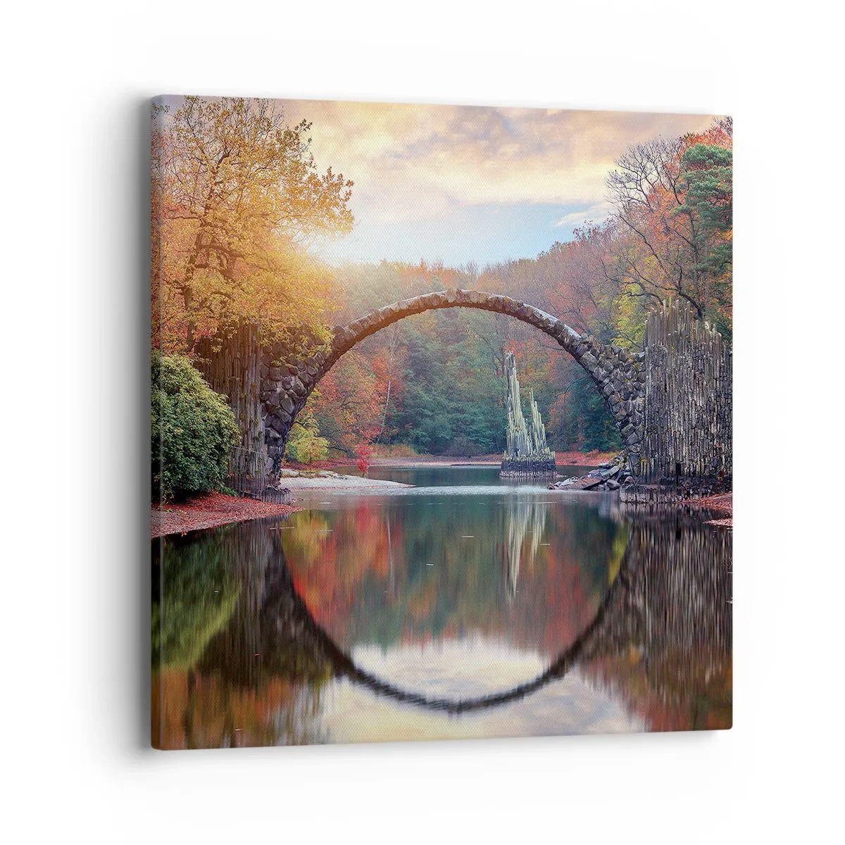 Vászonkép - A tükör másik oldalán - 40x40 cm