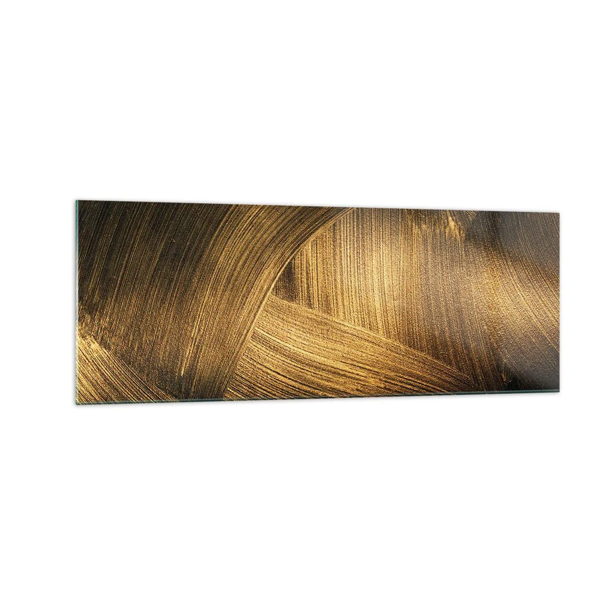 Üveg kép - Egy arany labirintusban - 140x50 cm