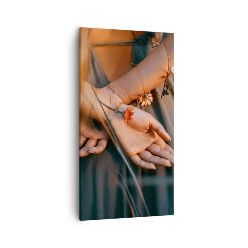 Vászonkép - Kapcsolatban a természettel - 55x100 cm