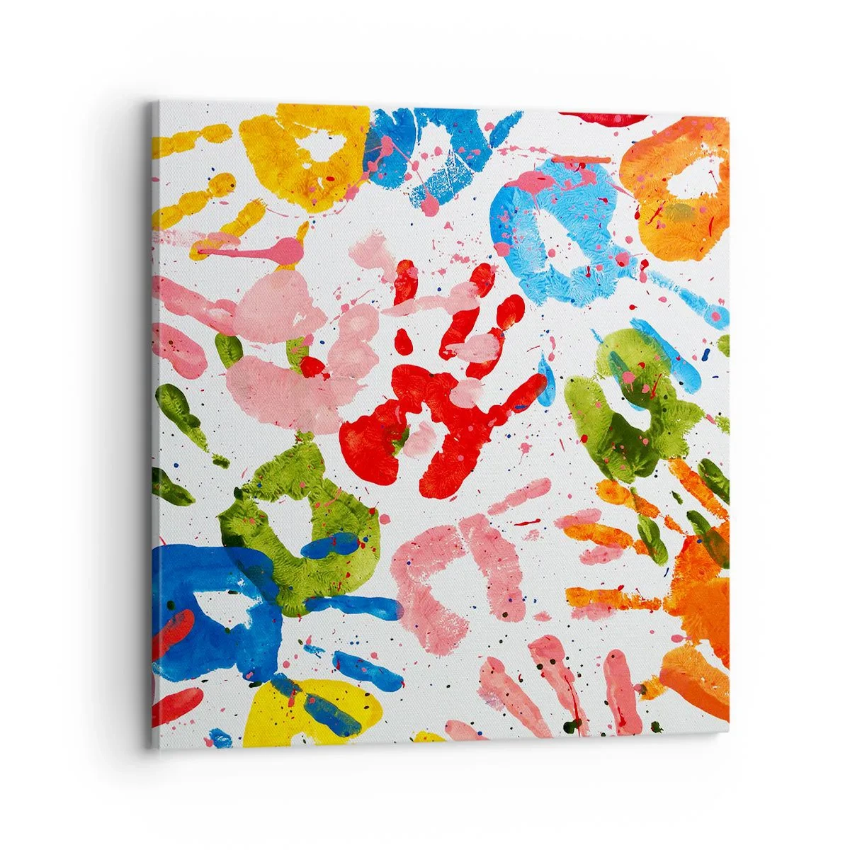 Vászonkép - Kövesd a nyomokat - 70x70 cm