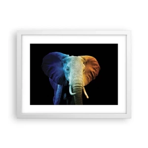 Poszter fekete keretben - Excentrikus, nem különc - 40x30 cm