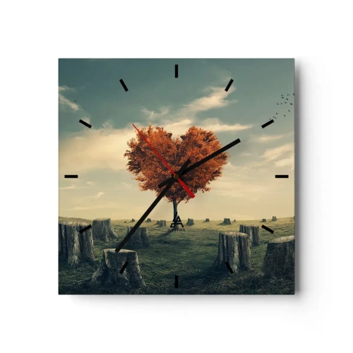 Falióra, Óra - Még mindig van remény - 40x40 cm