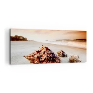 Vászonkép - A hullámok kitaszítottjai - 100x40 cm