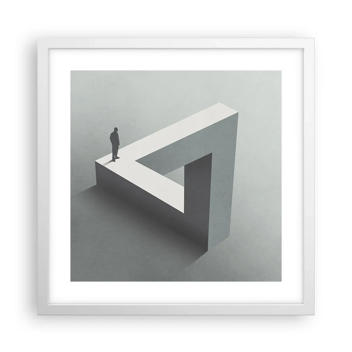 Poszter fekete keretben - És mégis lehetséges - 40x40 cm