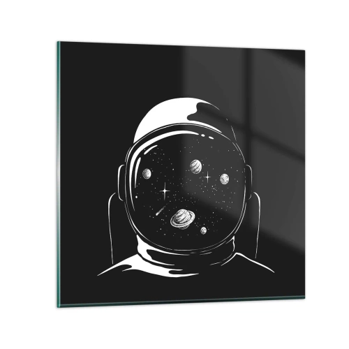 Üveg kép - Szép kilátás - 70x70 cm