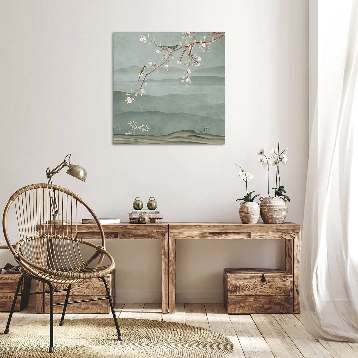 Vászonkép - Tavasz, ah, te vagy az - 70x70 cm