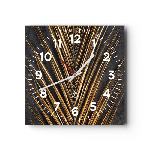 Falióra, Óra - A trópusok aranya - 30x30 cm