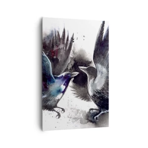 Vászonkép - Varjú a varjúnak… - 80x120 cm
