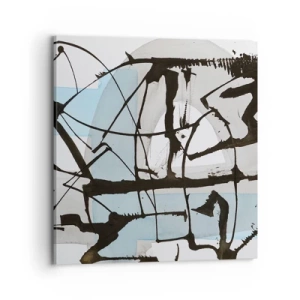 Vászonkép - Mindennek ellenére kék - 70x70 cm