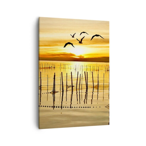 Vászonkép - A halászaton - 50x70 cm