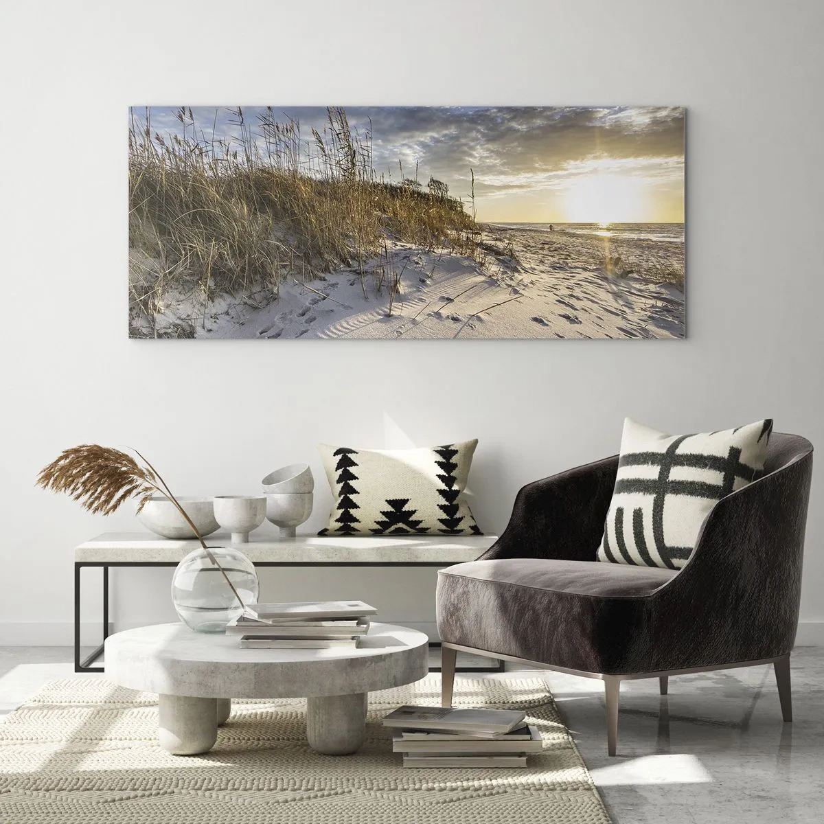 Üveg kép - Meghívás egy sétára - 100x40 cm