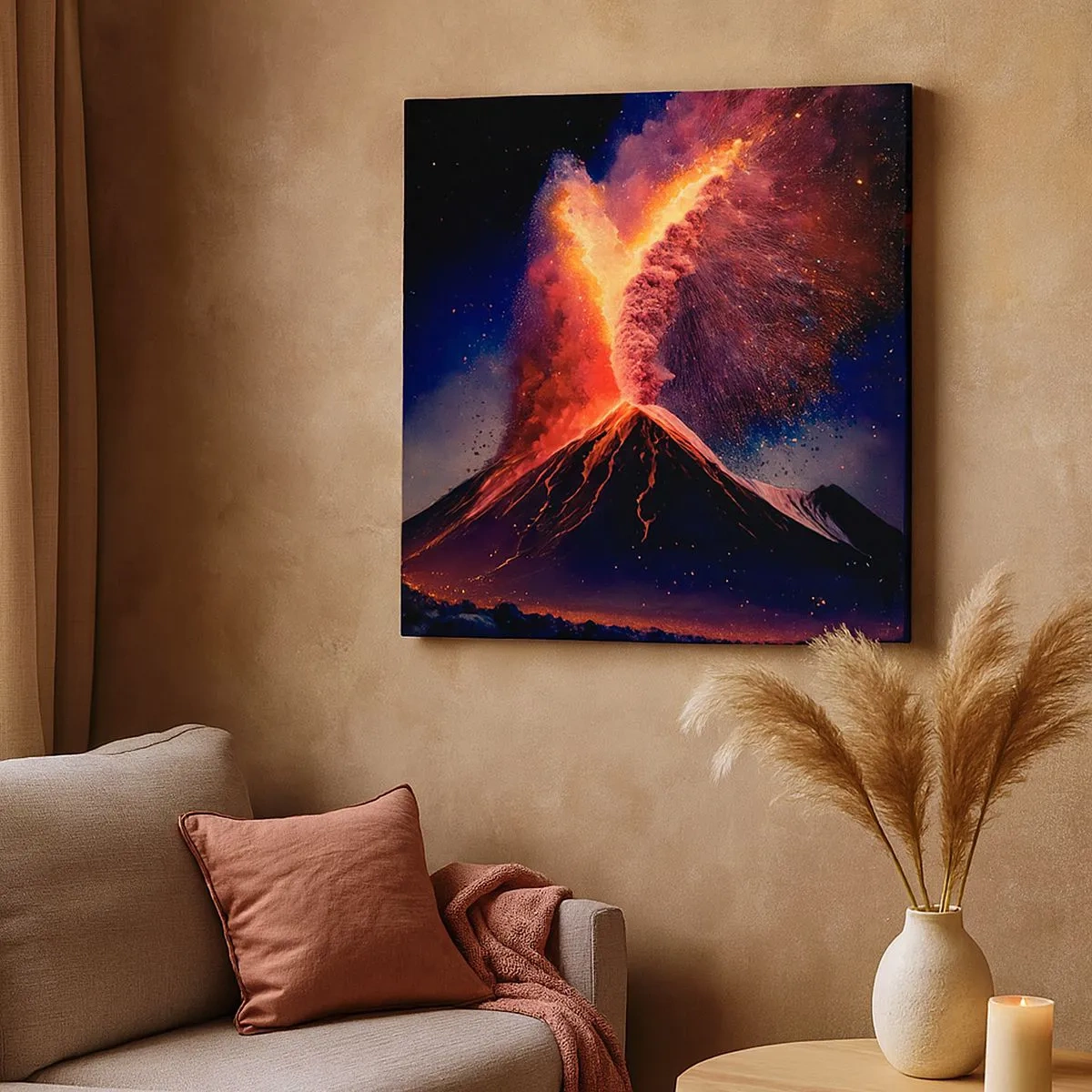 Vászonkép - Szépség és horror - 30x30 cm