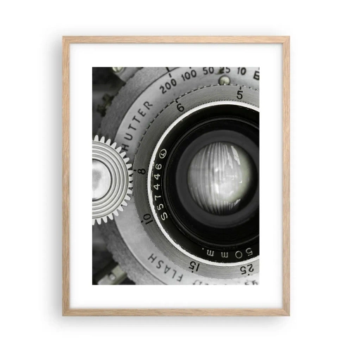 Poszter világos tölgy keretben - Történet Hollywoodról - 40x50 cm