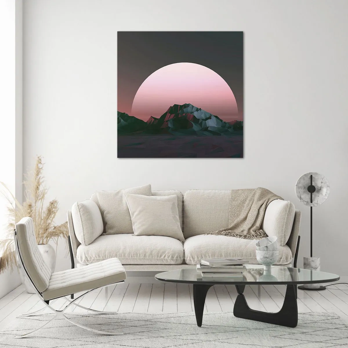 Üveg kép - Egy szomszéd galaxisban - 50x50 cm